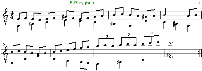 Notenbeispiel